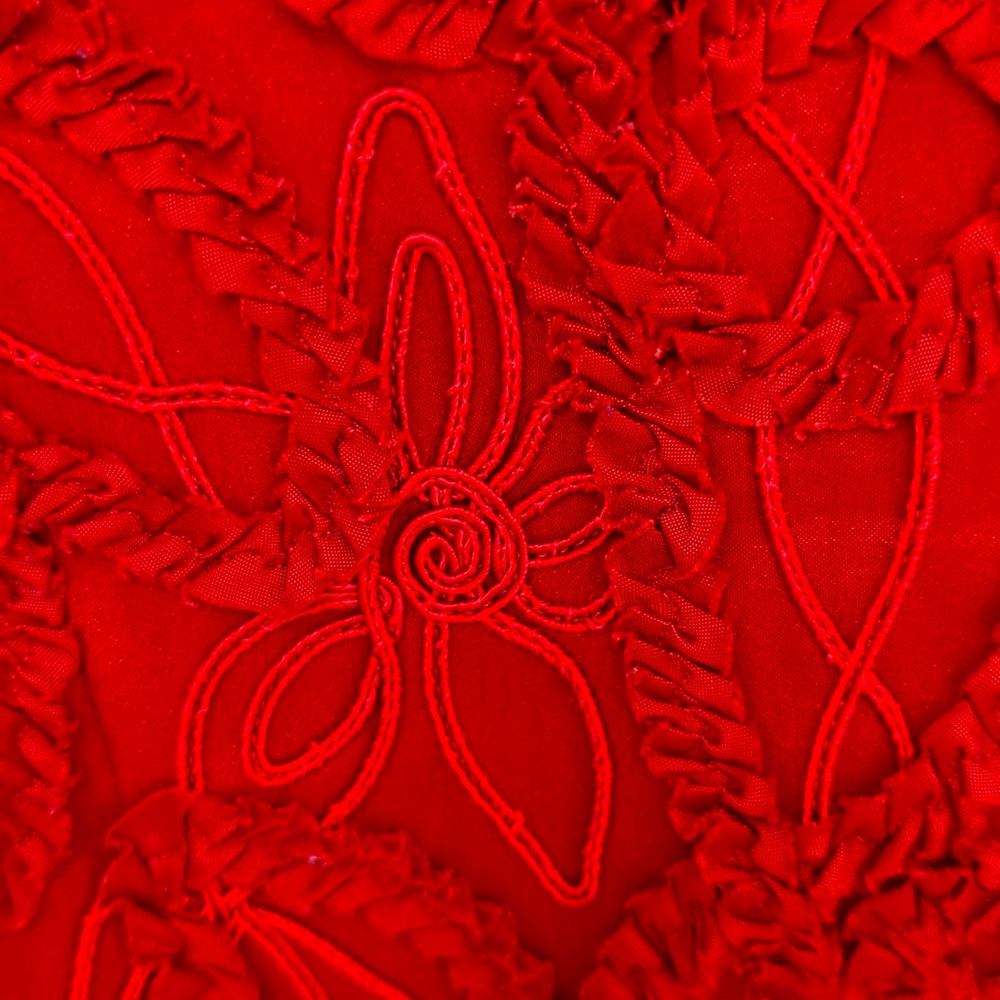 Deep Red Samuel Dong Jacket - image 4